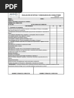 Registro de Evaluación de Fatiga y Somnolencia en Conductores Versión 002 - 11.10.18 PDF