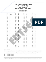 NTSE Delhi Solution 2019 20 PDF