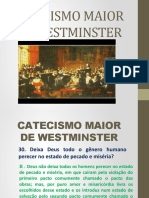 Catecismo Maior de Westminster 21-01-20