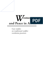 Omen and Peace in Africa: Case Studies On Traditional Conflict Resolution Practices