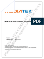 MTK Wi-Fi STA Software Programming Guide v1.1