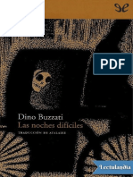 Las Noches Dificiles - Dino Buzzati PDF