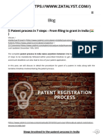 Procedure For Grants of Patents