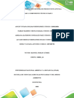 Línea de Profundización Sistema de Producción Avícola Aporte