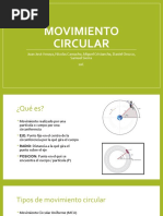 Movimiento Circular