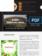 Public Administration