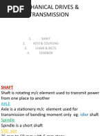 MECHANICAL DRIVES & TRANSMISSION For Textile