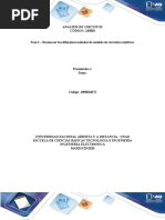 Fase 2 - Reconocer Los Diferentes Métodos de Análisis de Circuitos Resistivos, Por Edgar Alejandro Niño Matiz