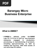 Barangay Micro Business Enterprise