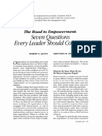 Quinn1997 - The Road To Empowerment 7 Questions Every Leader Should Consider