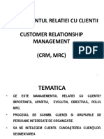 Managementul Relatiei Cu Clientii PDF