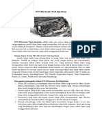 EFI (Electronic Fuel Injection) Adalah Salah Satu Sistem Bahan Bakar Pada Mesin Bensin