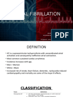 Atrial Fibrillation: Discussed by - DR Kunwar Sidharth Saurabh