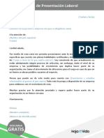 2 Carta de Presentacion Laboral