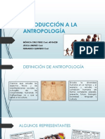 ACTIVIDAD No. 1 INTRODUCCIÓN A LA ANTROPOLOGÍA