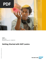 Getting Started With SAP Lumira