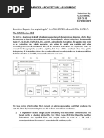 Computer Architecture Assignment: The ARM Cortex-A53