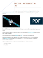 Funk - UHF-Satcom - Antena DIY X-WING (Parte 1)