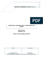 POS 034-Rev29 Muestreo Conservación y Transporte de Aguas