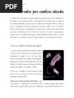 Conservantes para Cosméticos Naturales Editado PDF