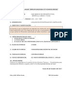 Formatos para Bienes, Servicios y Consultorias