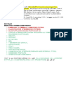 Embedded Vs General Computing System, Classification of Embedded Systems