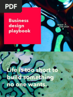 Business Design Playbook