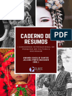 Caderno de Resumos Do I Cipcs PDF