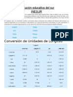 Conversion de Unidades