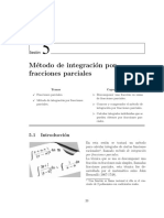 Fracciones Parciales Teoría y Ejercicios PDF