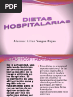 Dietas Hospitalarias