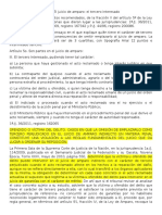 El Juicio de Amparo - El Tercero Interesado