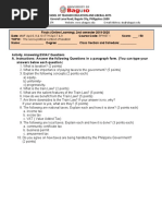 A. Instructions: Answer The Following Questions in A Paragraph Form. (You Can Type Your Answers Below Each Question