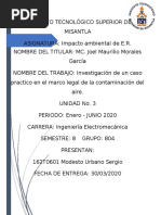 3.6 Marco Legal en Materia de La Contaminacion Del Aire