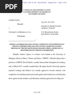 Jury To Decide If University of Michigan Turned Blind Eye To Gay Professor's Sexual Harassment