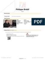 Philippe Brédif: About The Artist