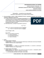 (Pre) I - Volumetria de Neutralização