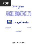 Report On Angel Broking