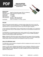 Rssi Buffer: Dpcav Part No. Et-Rssi