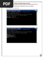 Offline Backup Restore With Point Base Recovery Method