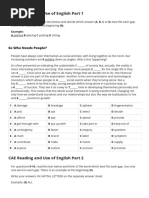 CAE Reading and Use of English Practice Test 6 Printable - EngExam - Info