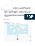 Etymology Geography