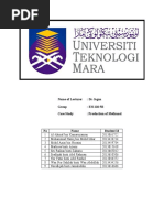 Name of Lecturer: DR Jagan Group: EH 220 5B Case Study: Production of Methanol