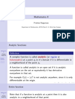 Analytic Functions