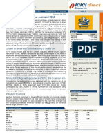 Ambuja Cement: Volume Push Drives Topline Maintain HOLD