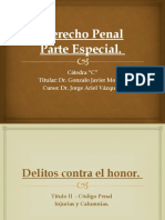 Delitos Contra El Honor