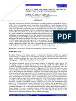 Socio Economic Characteristic and Profitability Analysis of Rabbit Production in Ondo State Nigeria