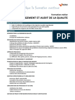 Programme Qualité