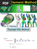 24 FEM Lecture 8 On 7th Oct 2019 (79) Rayleigh Ritz Method