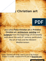 GROUP IV Early Christian Arts